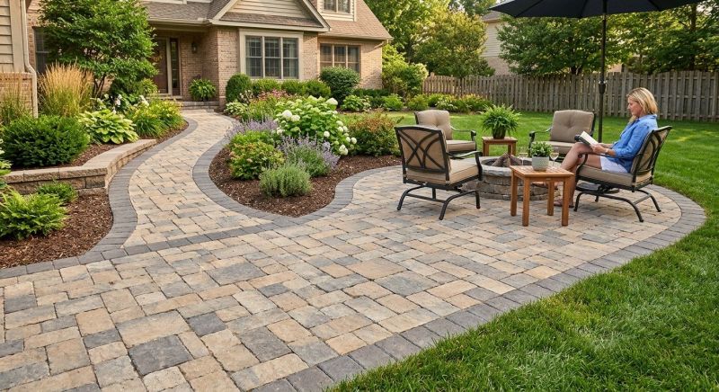 Limestone Pavers Installation in Fairfield County, CT