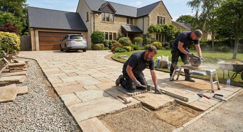 Stone Driveway Construction in Littleton, CO